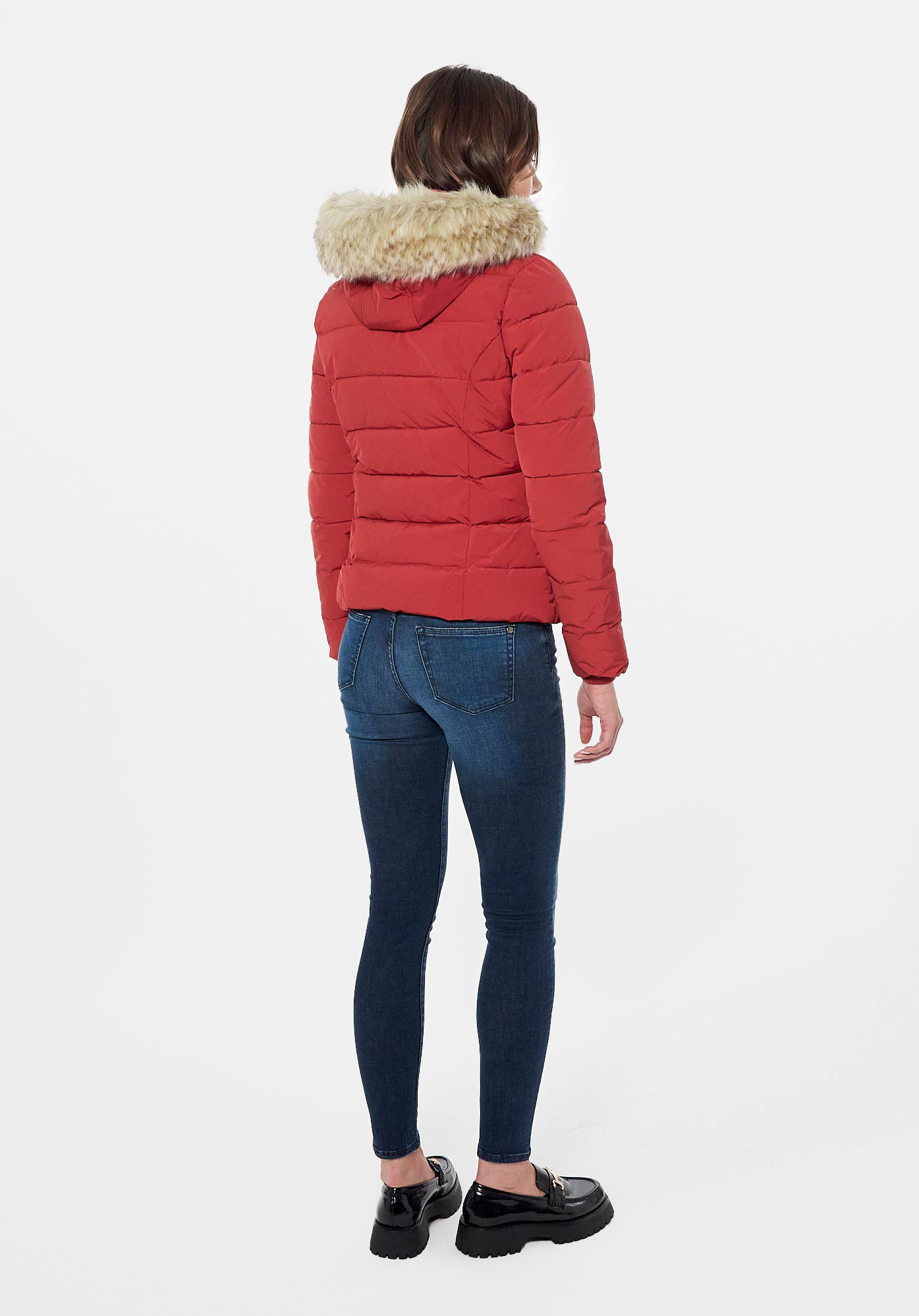 DIBBY  Doudoune rouge Femme