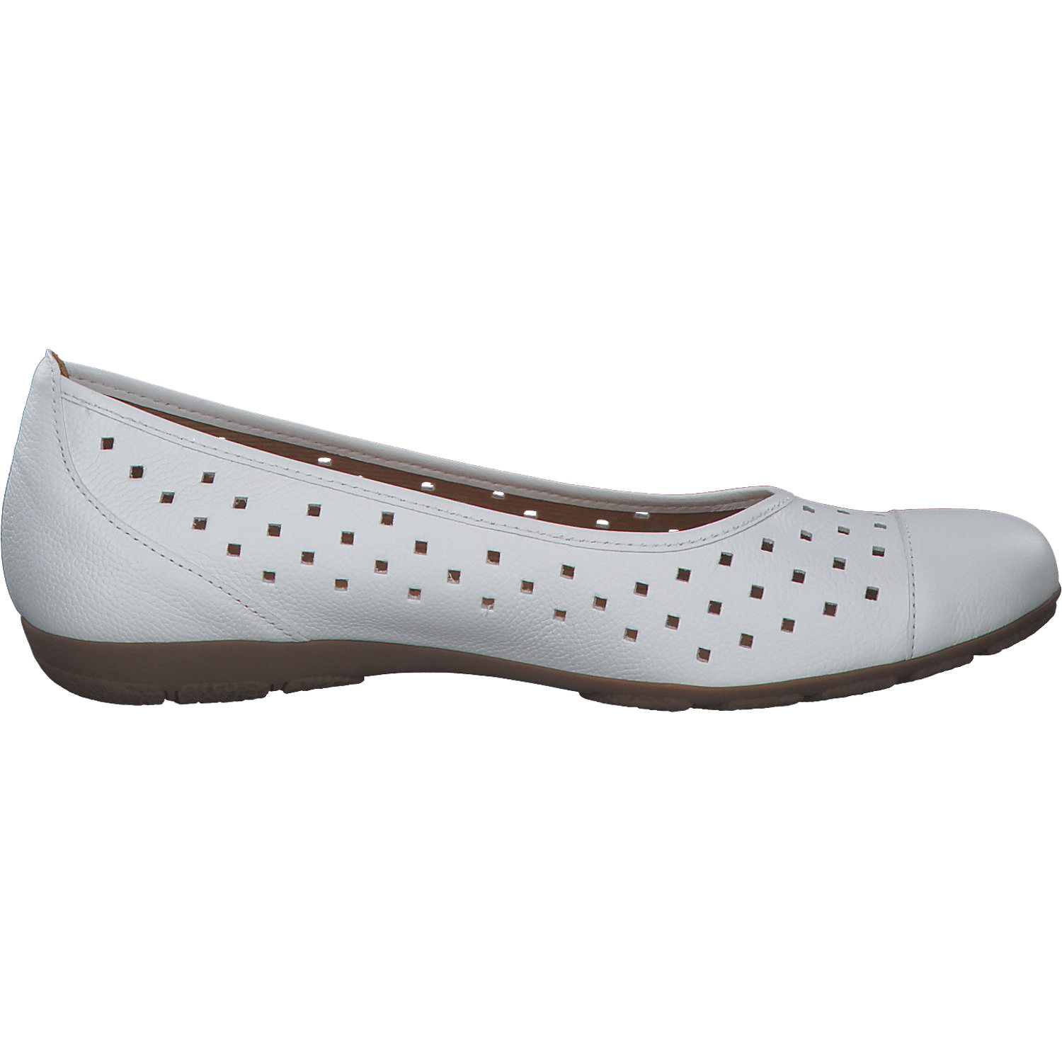 Gabor 24.169, Ballerinas, Damen, weiss