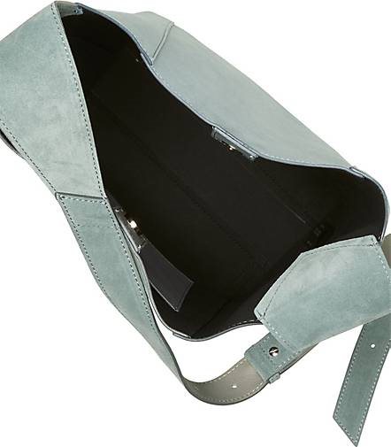 Marc O'Polo Hobo Bag aus softem Velours-Rindsleder