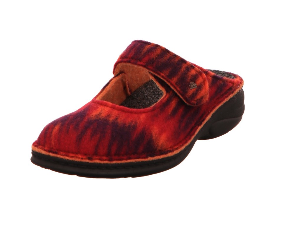 FINN COMFORT Hausschuhe rot GLARUS