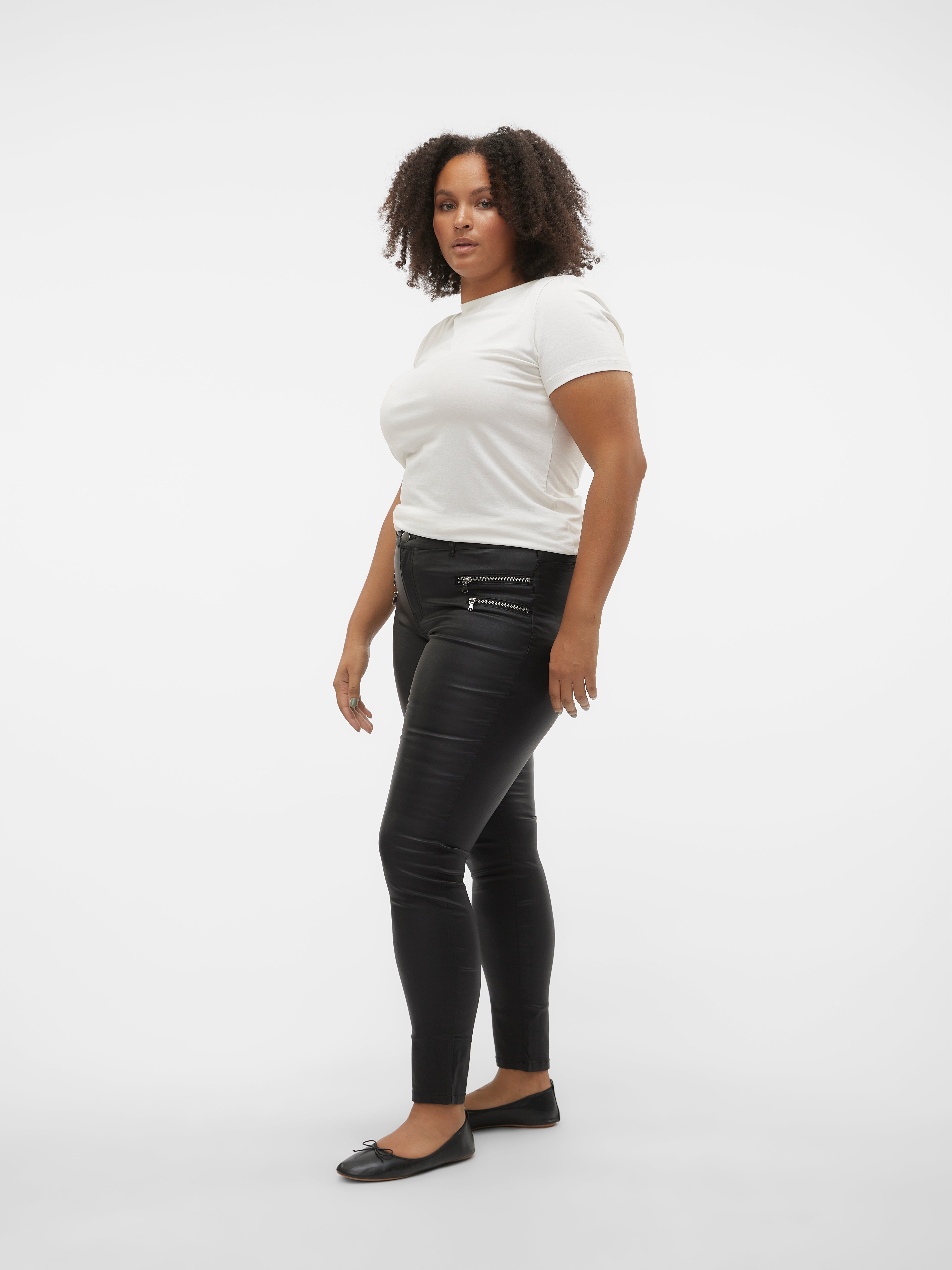VMCSEVEN Mittlere Taille Hose