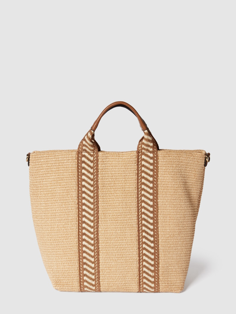 Shopper mit abnehmbarem Schulterriemen Modell 'Kaia' in beige