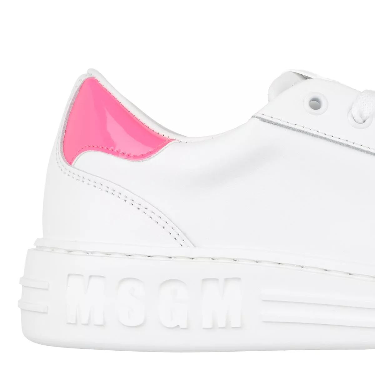 MSGM Freizeit Schnürer lila/pink Low-Top Sneaker