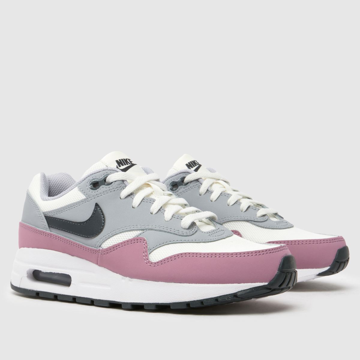 Nike Lila Air Max 1 Flickor Ungdomsskor