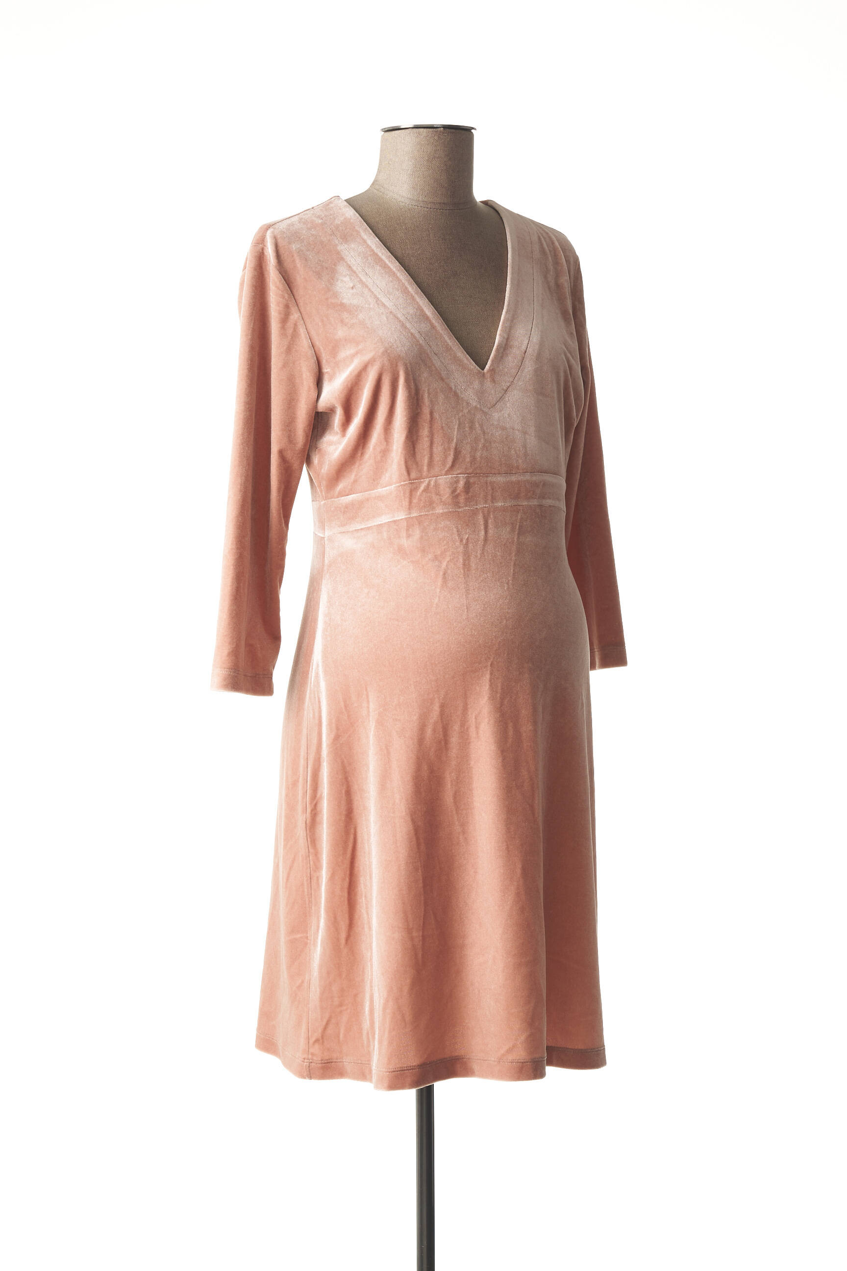 Fragile Robes Maternite Femme couleur rose