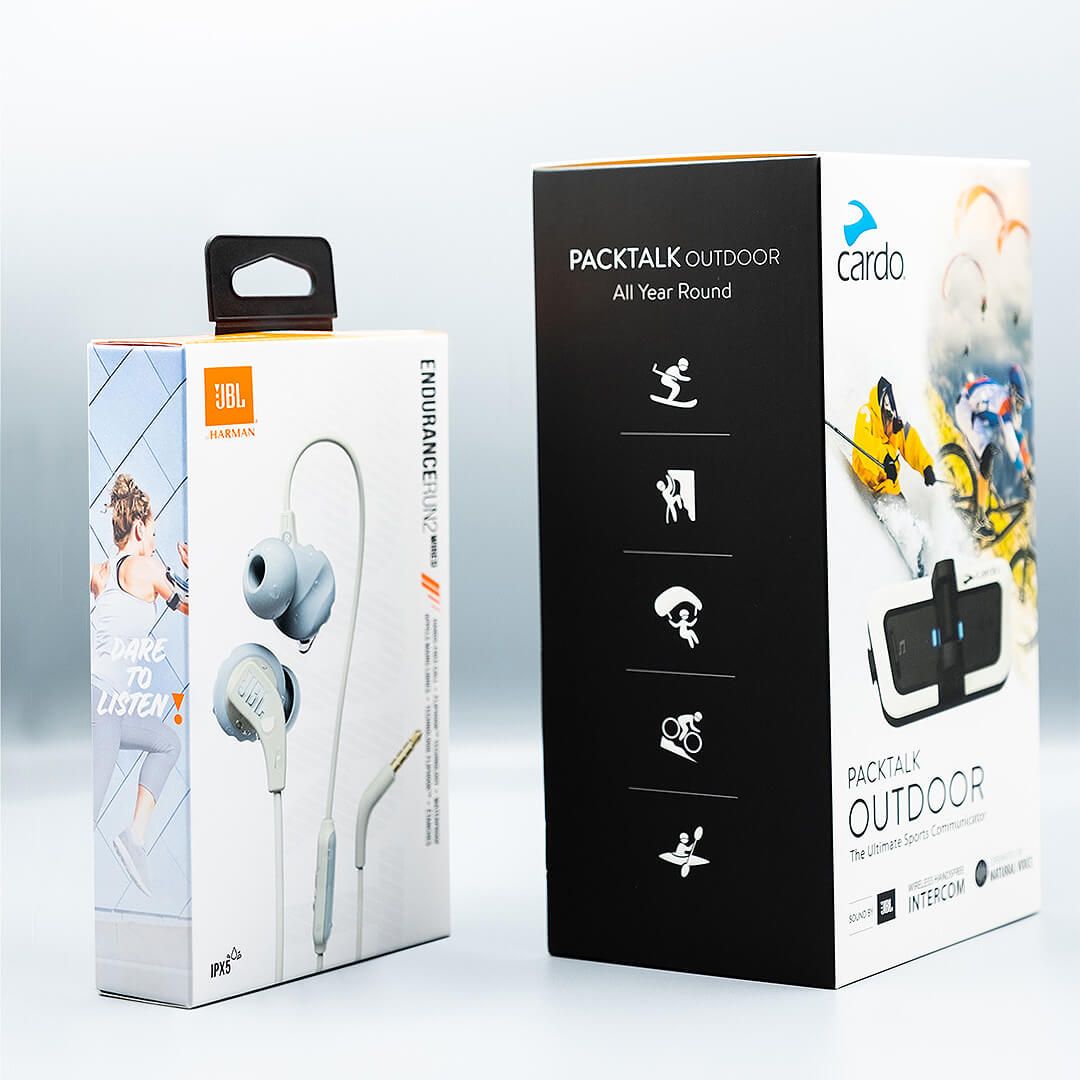 PACKTALK Outdoor inkl. JBL In-Ear-Kopfhörer