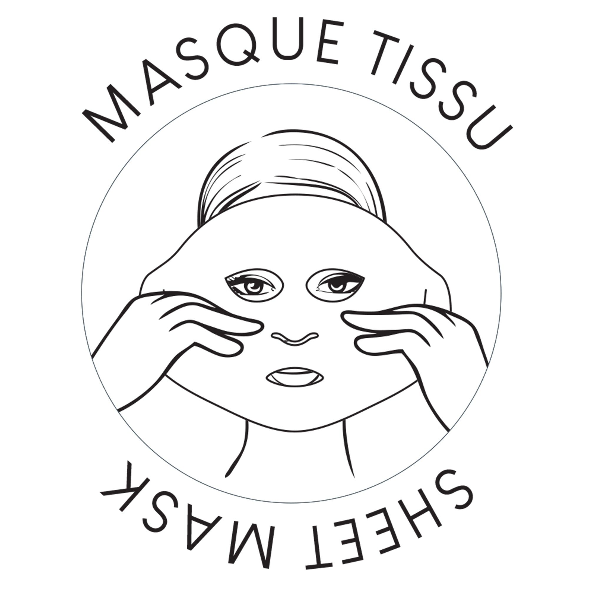 Masque de soin hydratant(1) en lyocell imprégné Institut L'Action