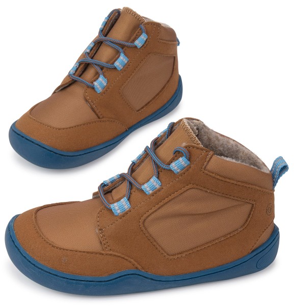 bLifestyle ~ Wolf MidCut Schnürschuh Warm Vegan ~ Haselnuss
