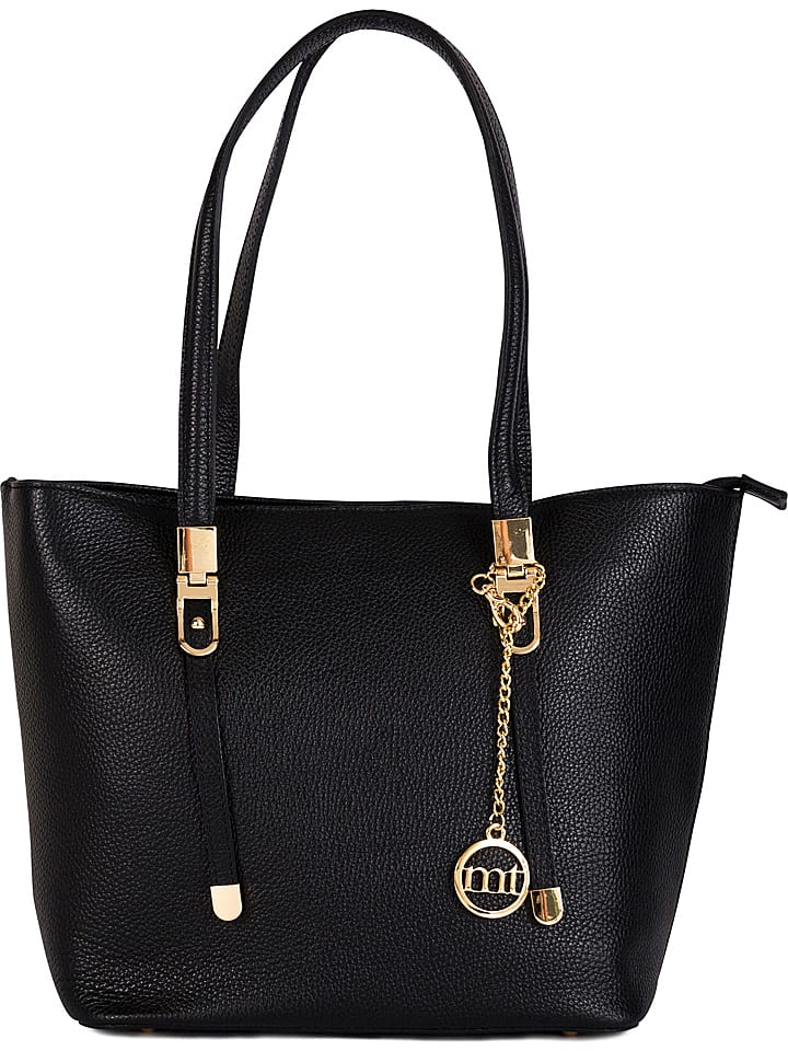Mia Tomazzi Leder-Schultertasche 
