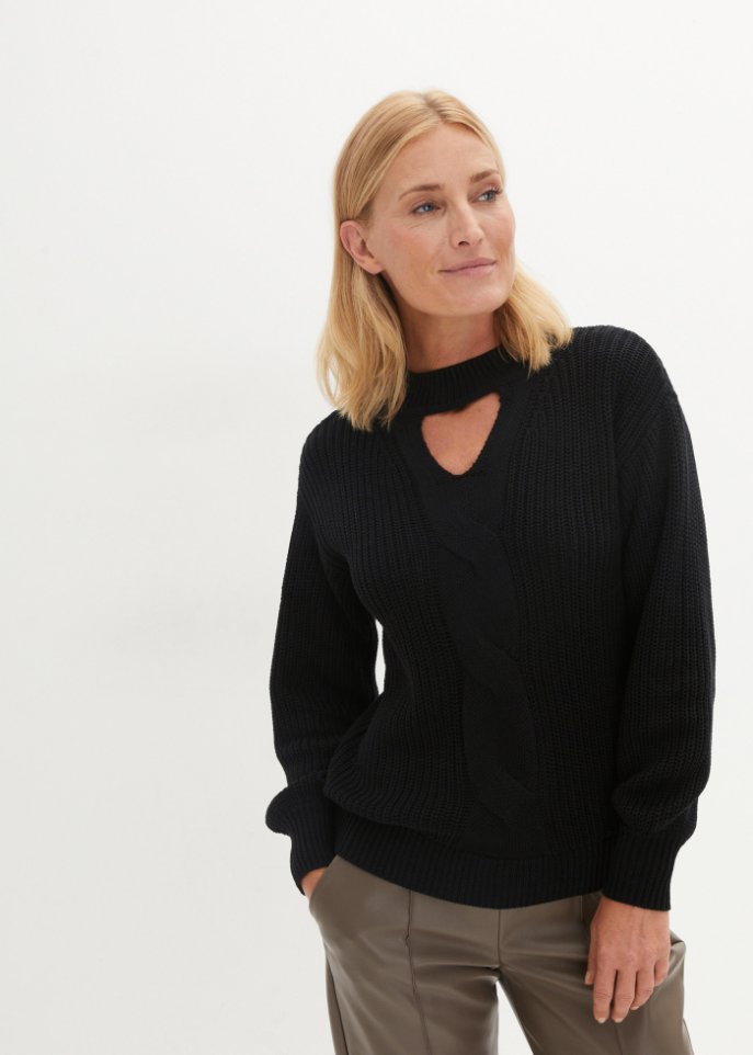 Pullover mit Cut-Out