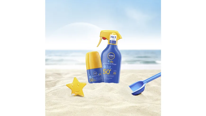 NIVEA SUN Kids Schutz & Pflege 5in1 Hautschutz LF50+ 250 ml