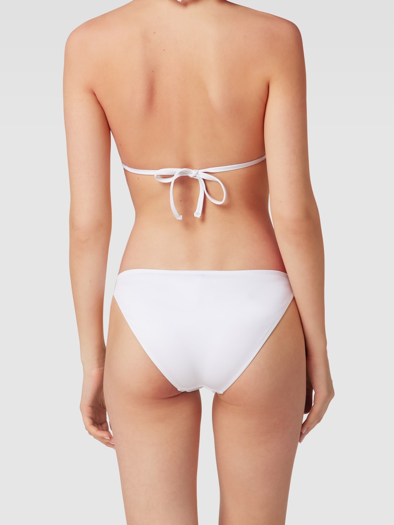 Slip mit Logo-Stitching Modell 'DEVIN' in weiß