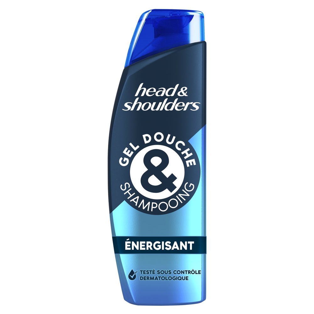 head & shoulders Head & Shoulders Énergisant Gel Douche Et Shampoing Shampoing + Gel Douche