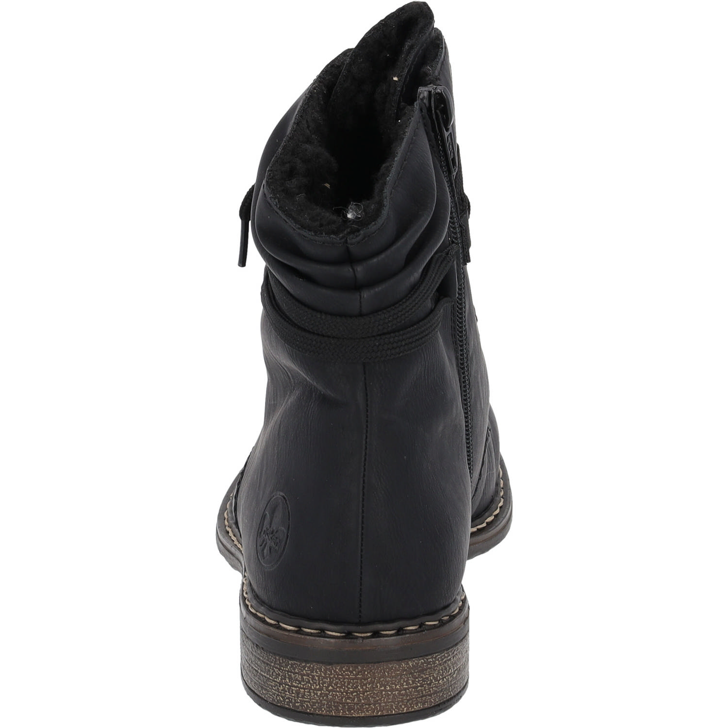 Rieker 71229, Stiefeletten, Damen, Schwarz (Schwa/Schw)