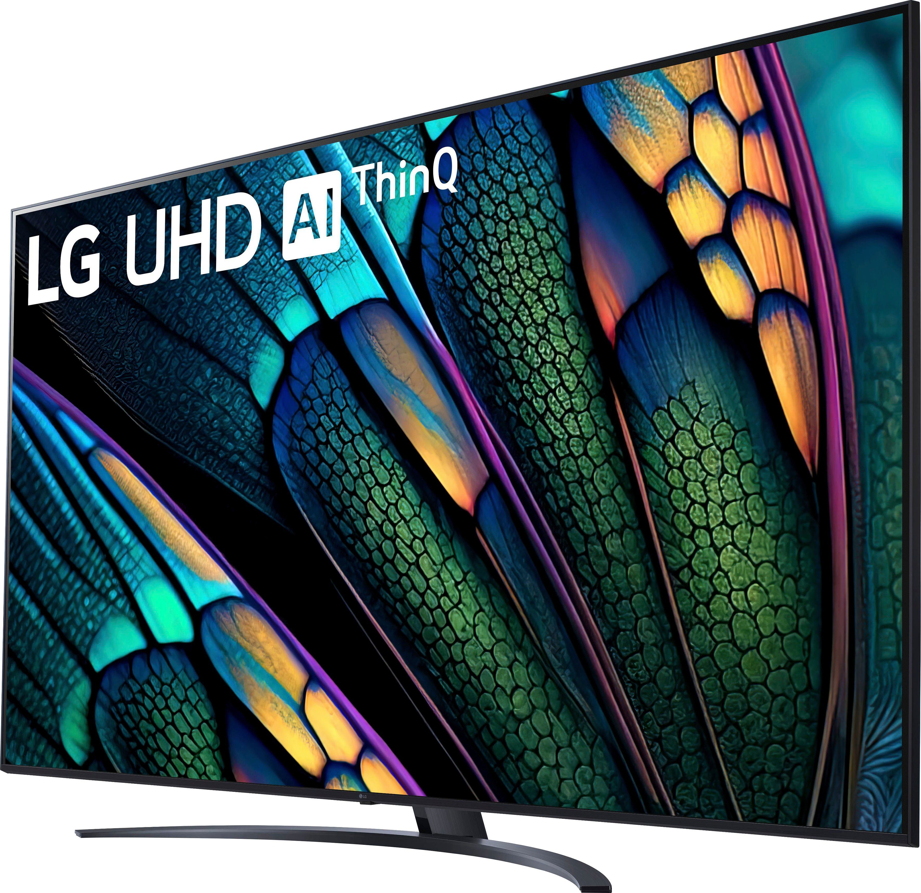 LG 86UR81006LA LED-Fernseher (218 cm/86 Zoll, 4K Ultra HD, Smart-TV, UHD,α7 Gen6 4K AI-Prozessor,HDR10,AI Sound Pro,AI Brightness Control)