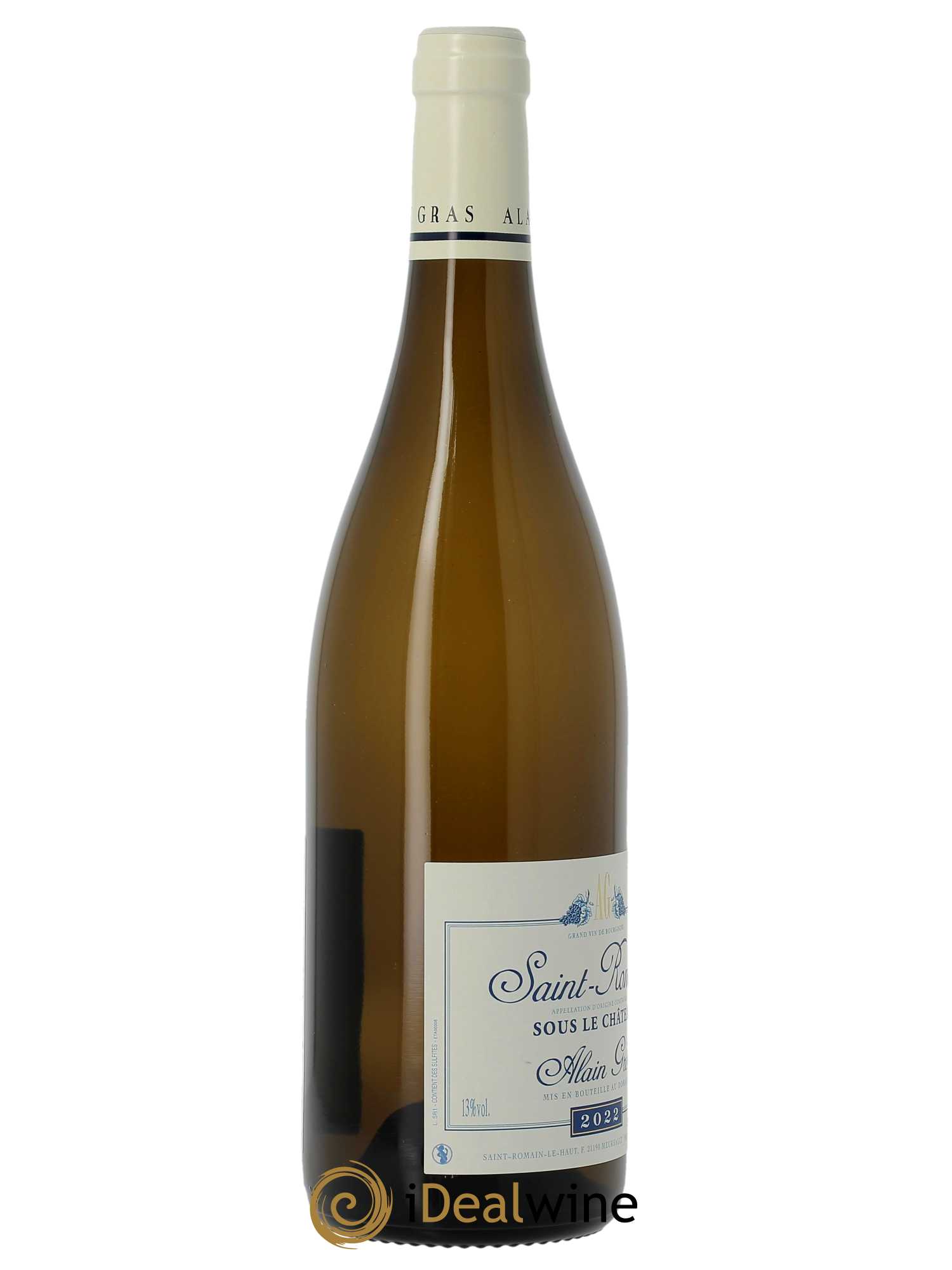 Saint-Romain Sous le Château Alain Gras  2022 - Lot de 1 Bouteille