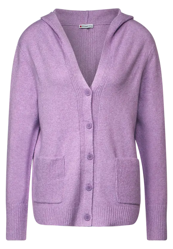 Street One Hoodie Cardigan mit Kapuze