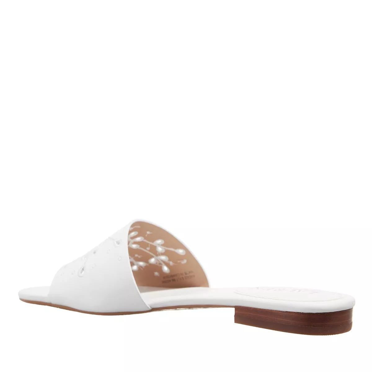RALPH LAUREN Pantoletten weiss Slide