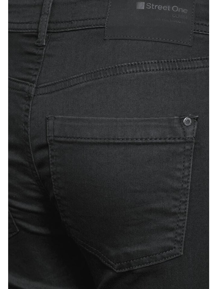 Street One Jeans in clean black wash günstig kaufen