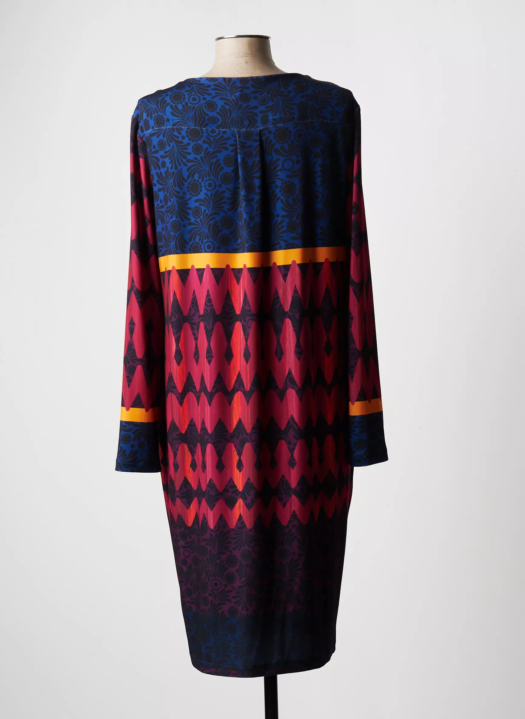 Eroke Robes Mi Longues Femme couleur rouge