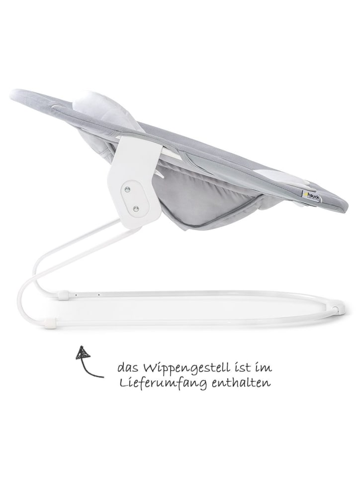 Hauck Alpha Plus Grey Newborn Set - 3-tlg. Hochstuhl in grau günstig kaufen onesize