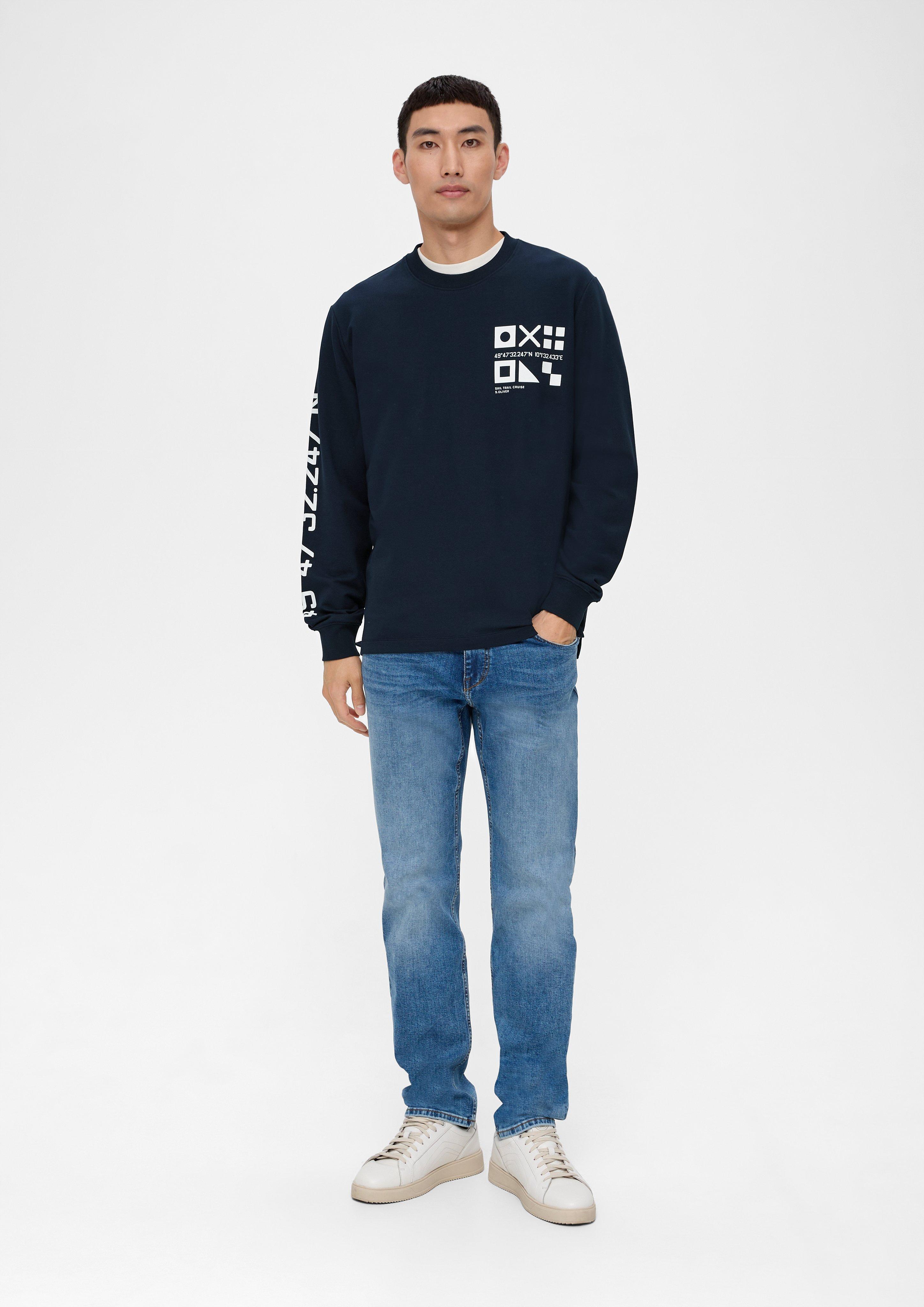Sweatshirt aus Baumwollstretch  2135703-59D1
