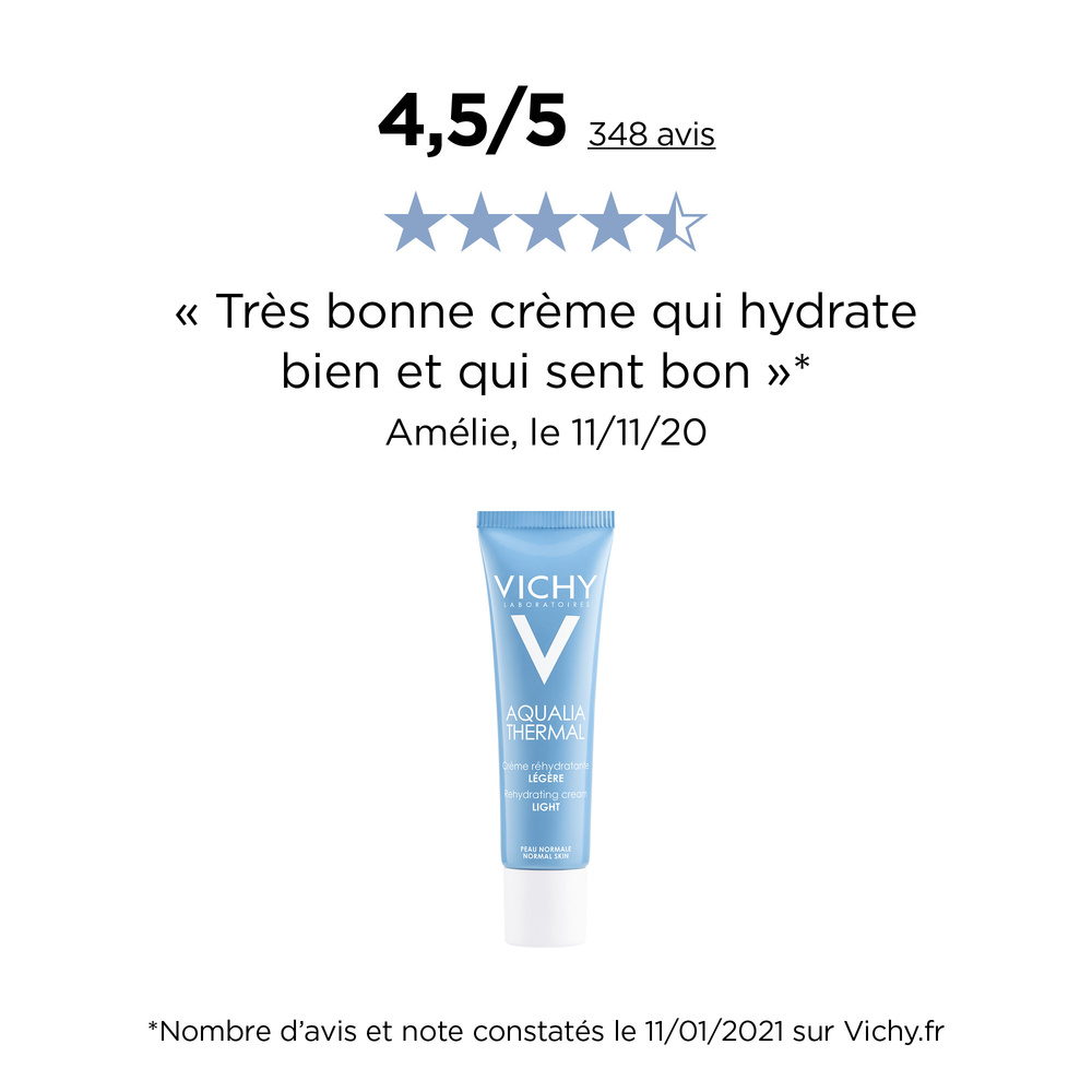 Vichy AQUALIA THERMAL Crème légère hydratante tube