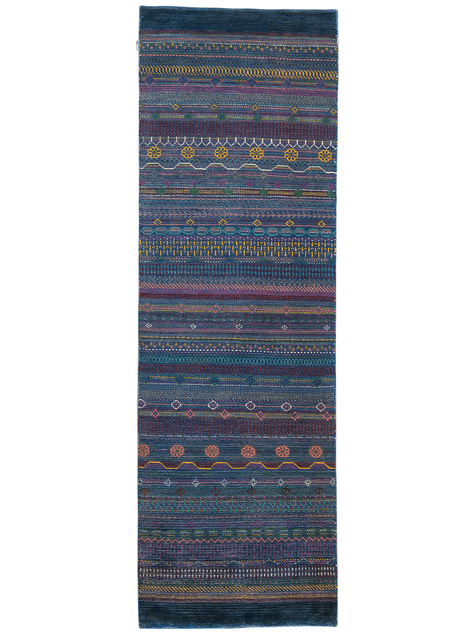 Contemporary Gabbeh ca. 80 x 249 cm, Unikat / Einzelstück