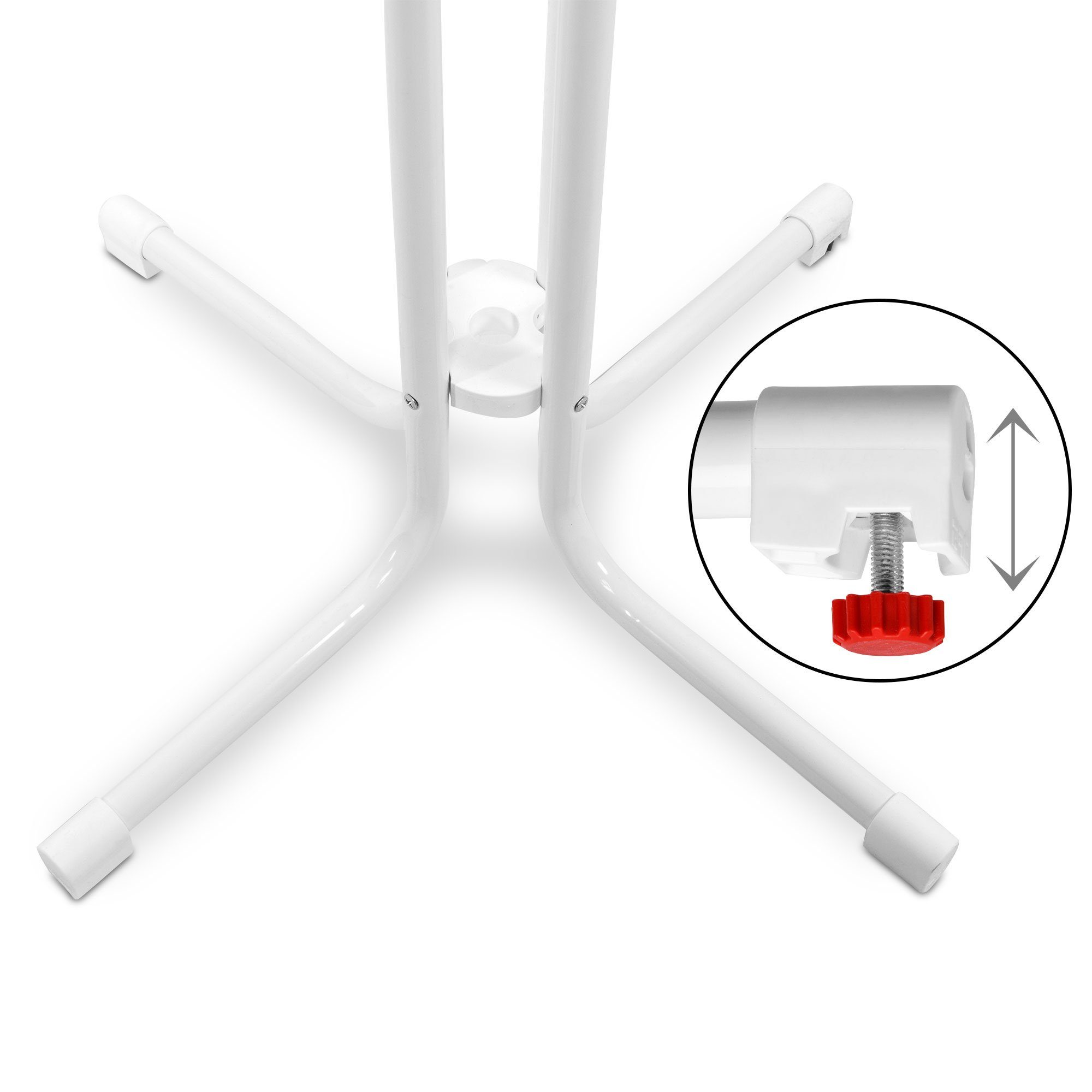 Beautissu Stehtisch Sylt, Bistrotisch Gastro klappbar Ø 70 cm