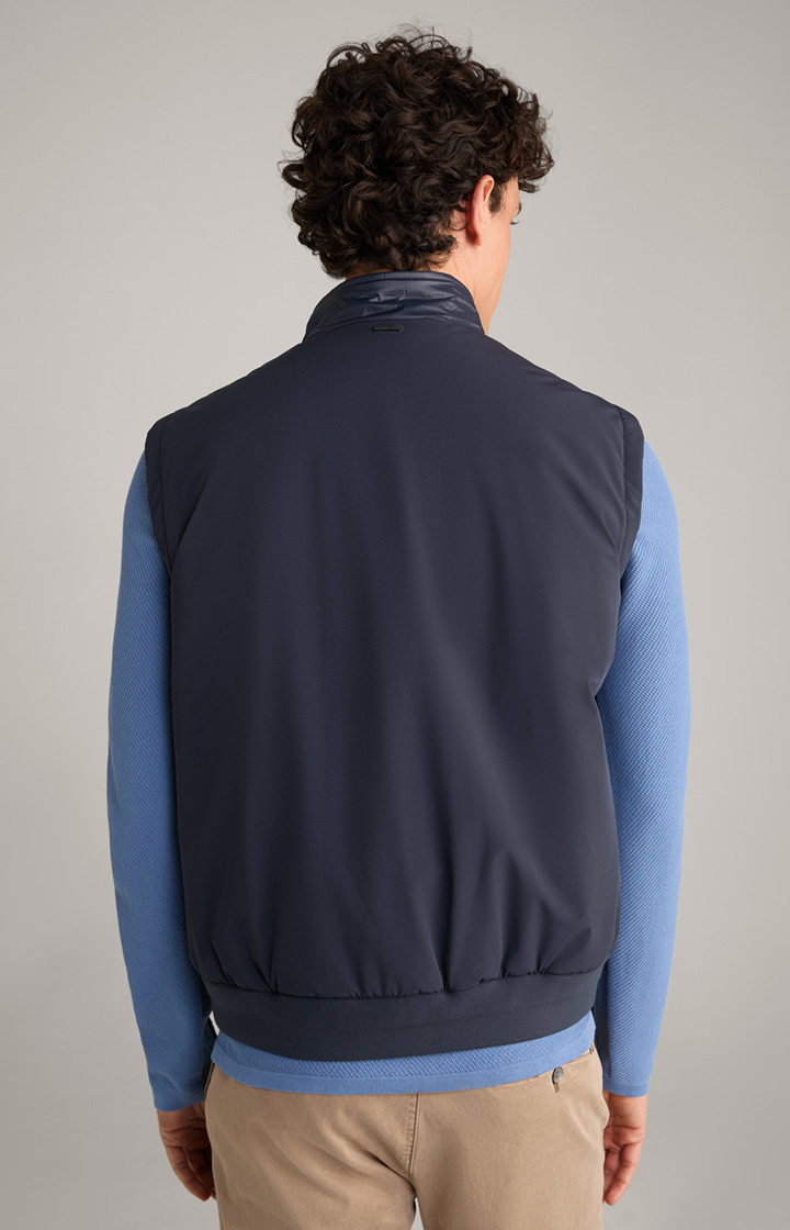 Nylon-Steppweste Alco in Navy