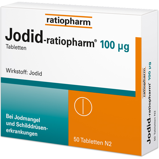 JODID-ratiopharm 100 µg Tabletten  50 St  Tabletten