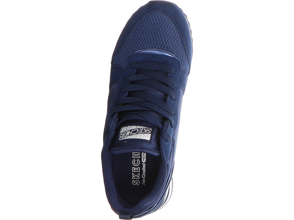 SKECHERS Sportliche Slipper blau