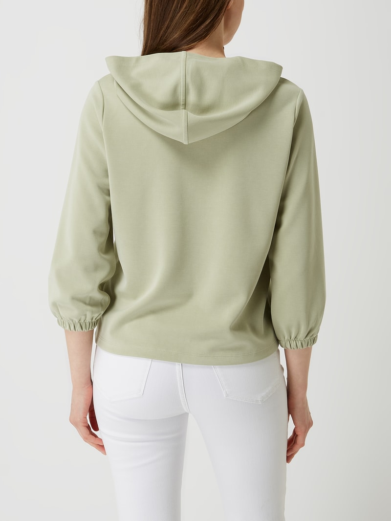 Hoodie aus Modalmischung Modell 'Gistema' in schilf