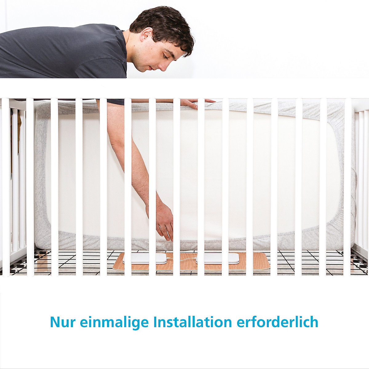 Angelcare® SmartSensor Pro 2: 2-in-1 Baby-Überwachung Audio + Bewegung mit zwei Wireless Sensormatten