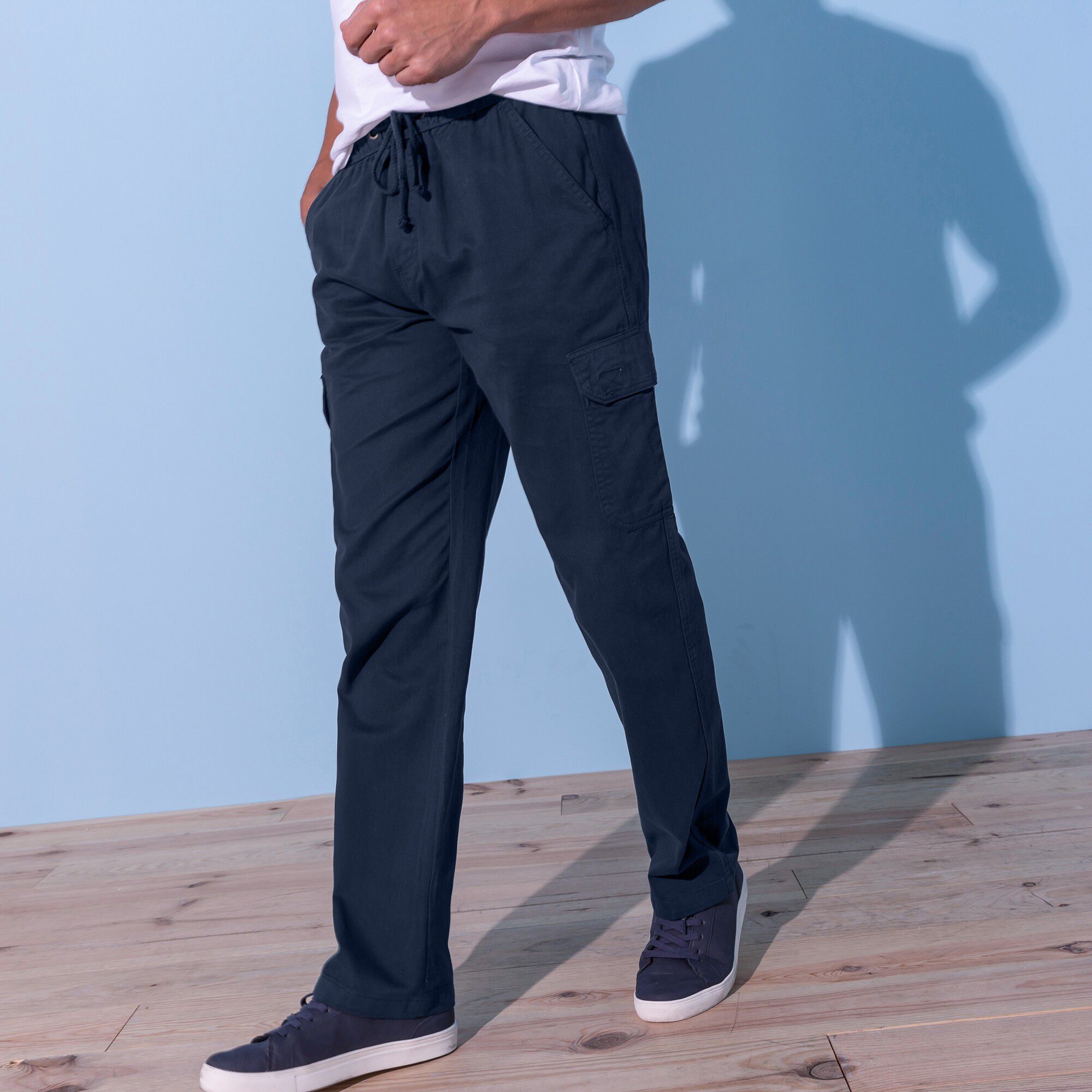 Pantalon cargo multipoches