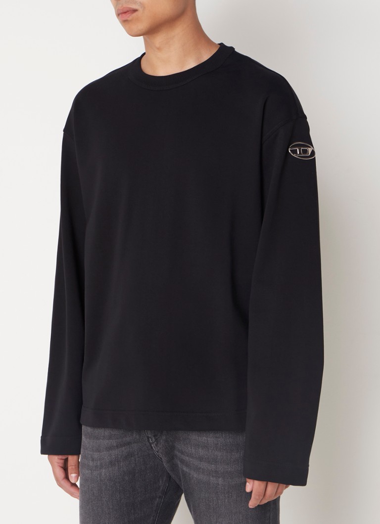 Maglione Diesel S-Macsis-Od con logo