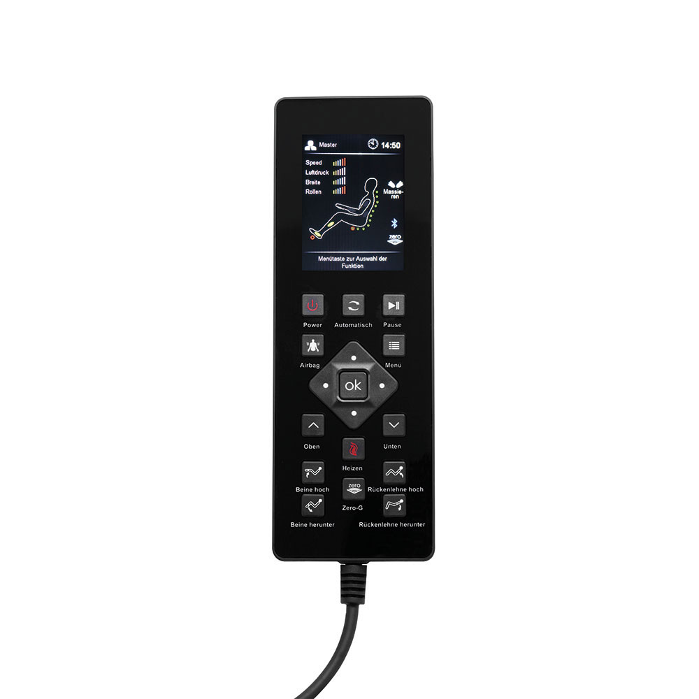 Home Deluxe Massagesessel DUNES - Schwarz