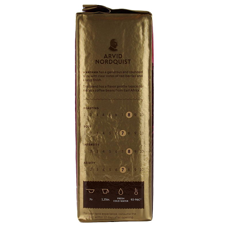 Arvid Nordquist Classic Wanyama 500g, filtermalt