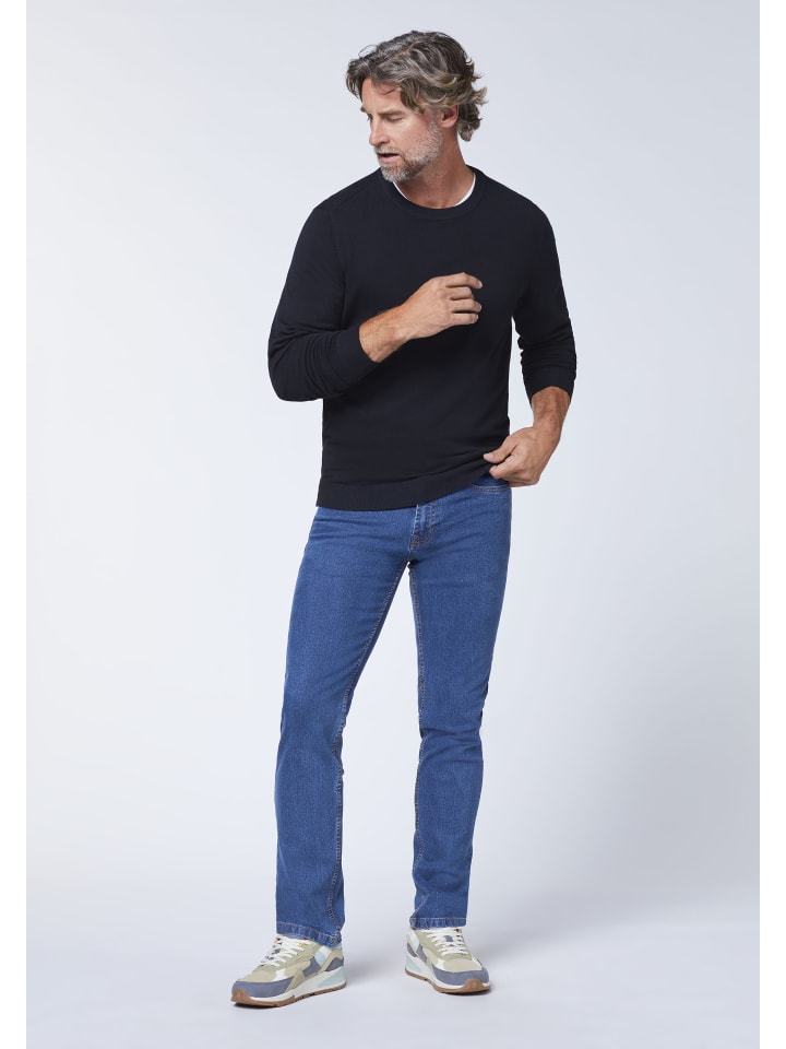 Oklahoma Jeans Jeans in Blau günstig kaufen