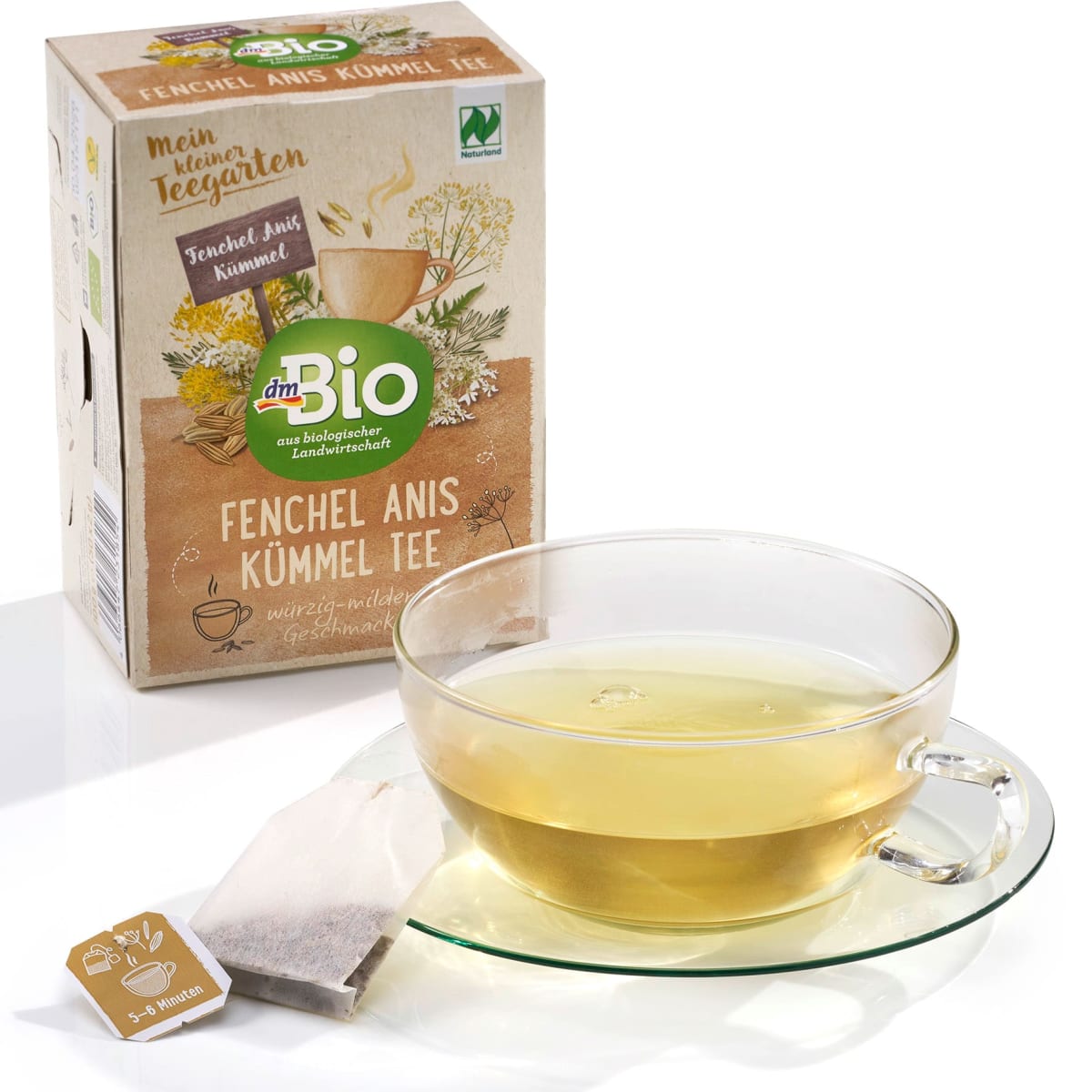 Kräutertee Fenchel, Anis, Kümmel (50 Beutel), 100g, 100 g