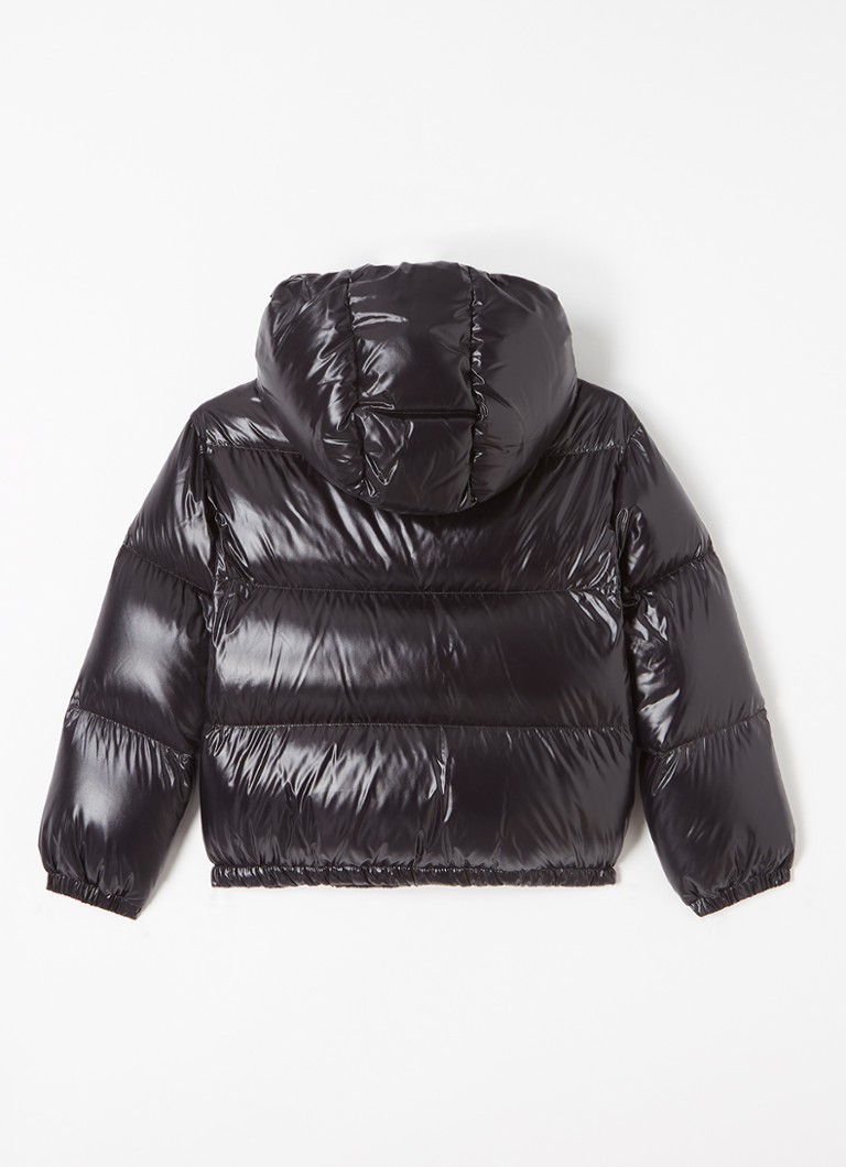 Moncler Abbaye polsterēta jaka ar noņemamu kapuci
