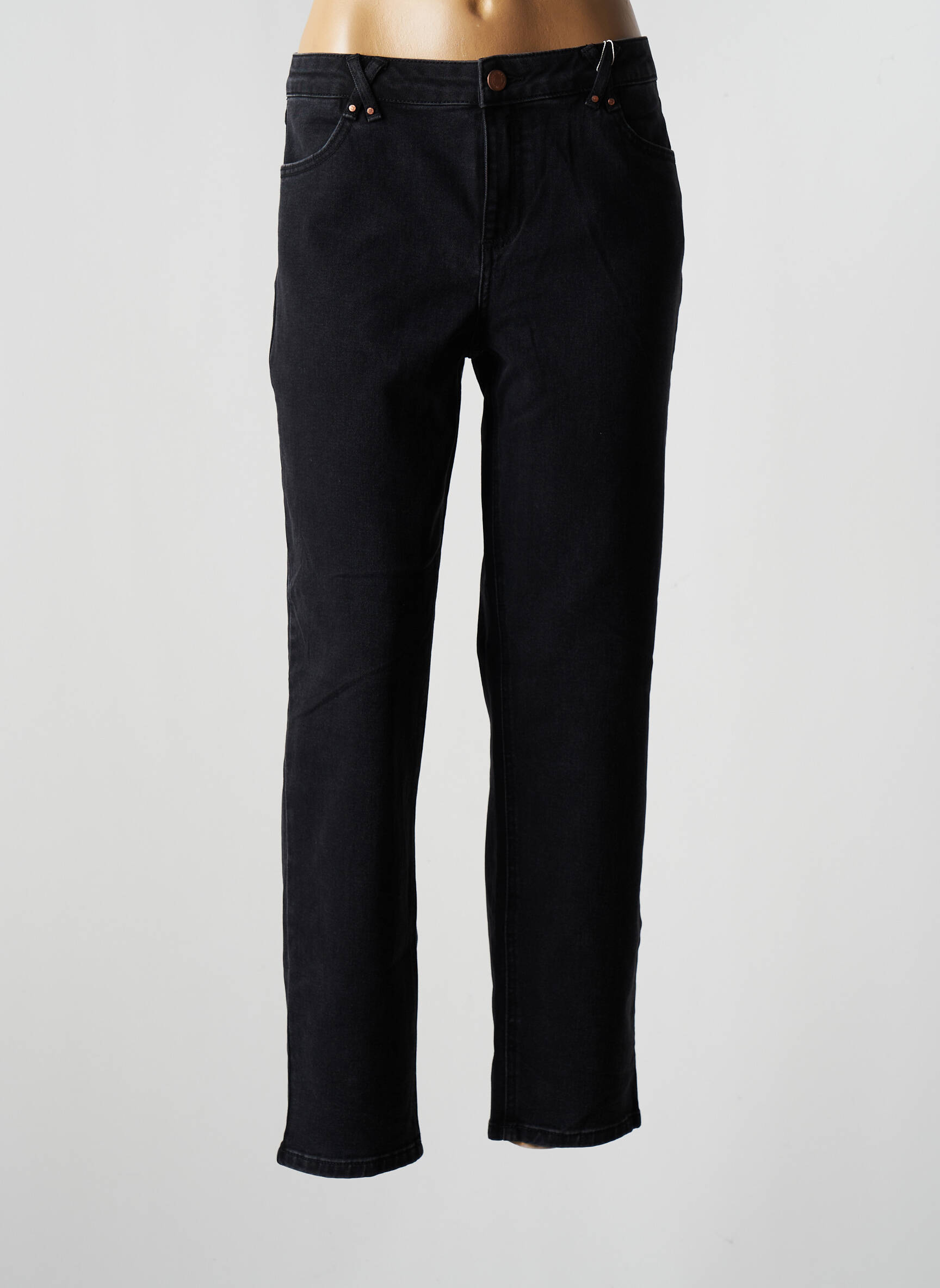 Vila Jeans Coupe Droite Femme couleur noir