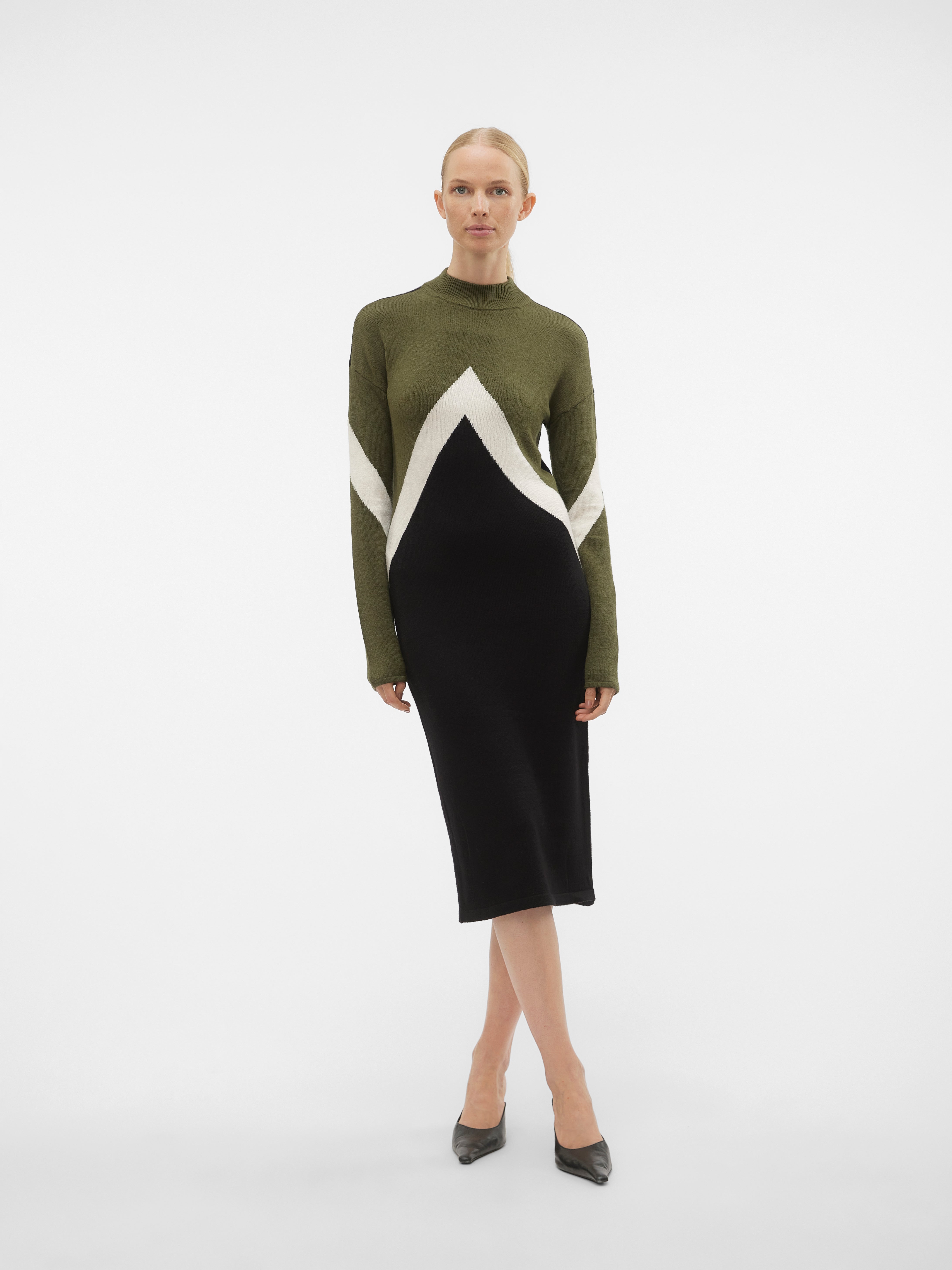 VMNANCY Langes Kleid
