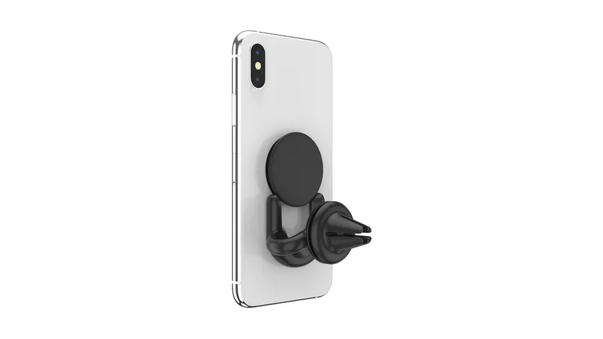 PopGrip und Vent Mount 2 im Doppelpack - schwarz