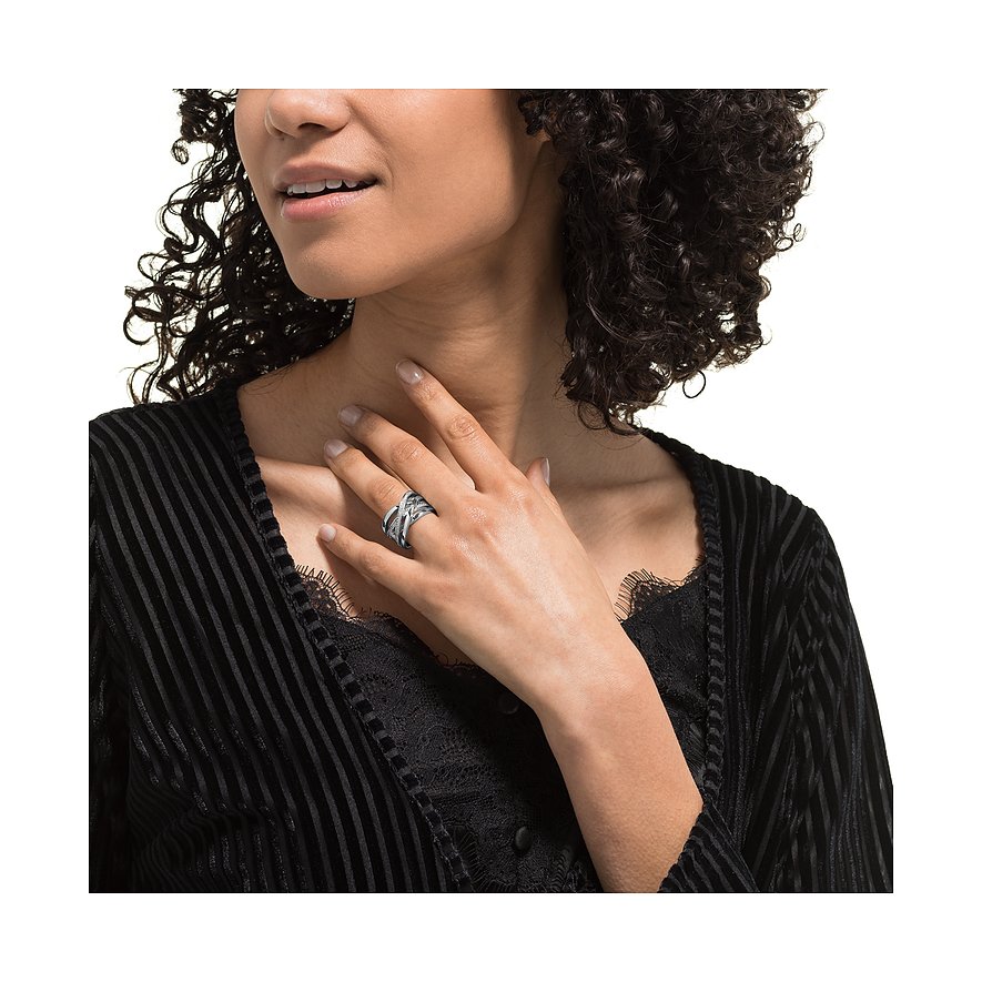 JETTE Damenring WRAPPED
