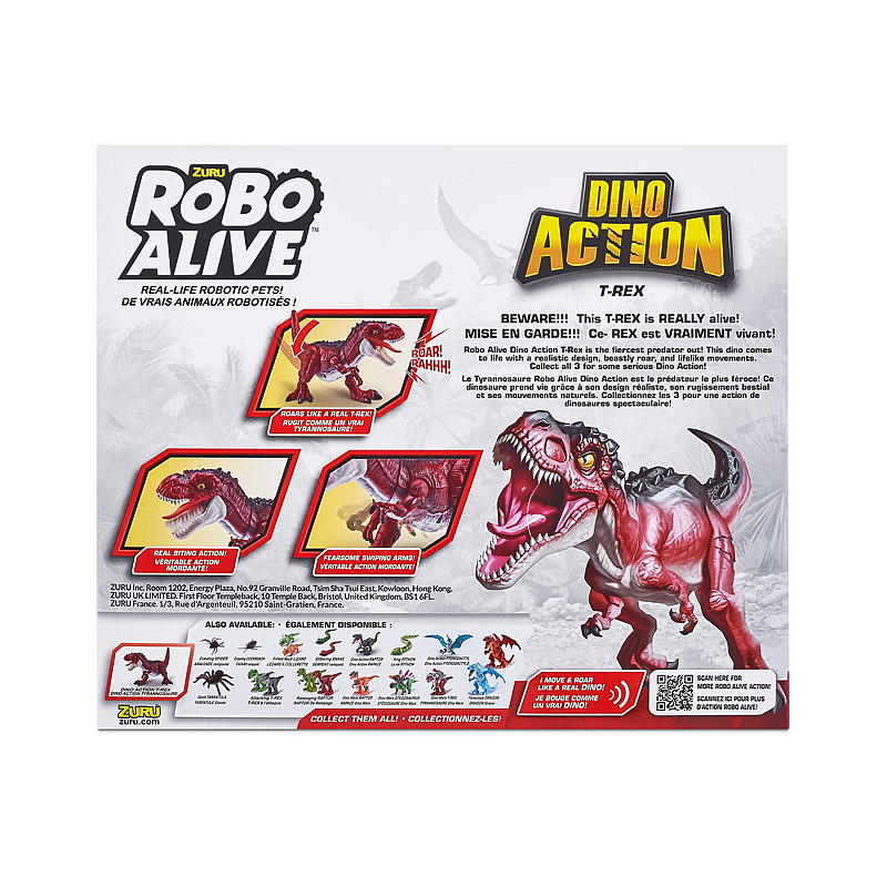 Robo Alive Dino Action T-rex, Robo alive