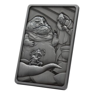 Star Wars Iconic Scene Collection Metallbarren Jabba the Hut Limited Edition