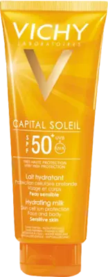 VICHY CAPITAL Soleil Sonnenmilch Familie LSF 50   300 ml  Milch
