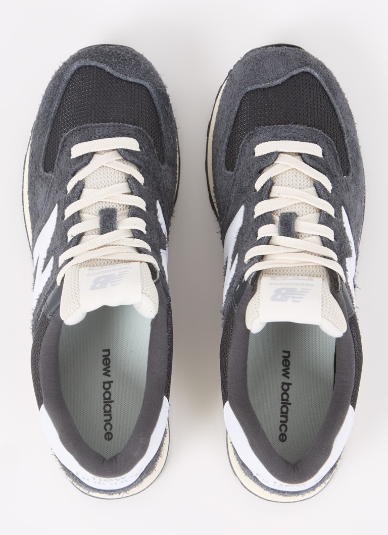 Buty sportowe New Balance 574 ze skóry zamszowej z detalami z siateczki