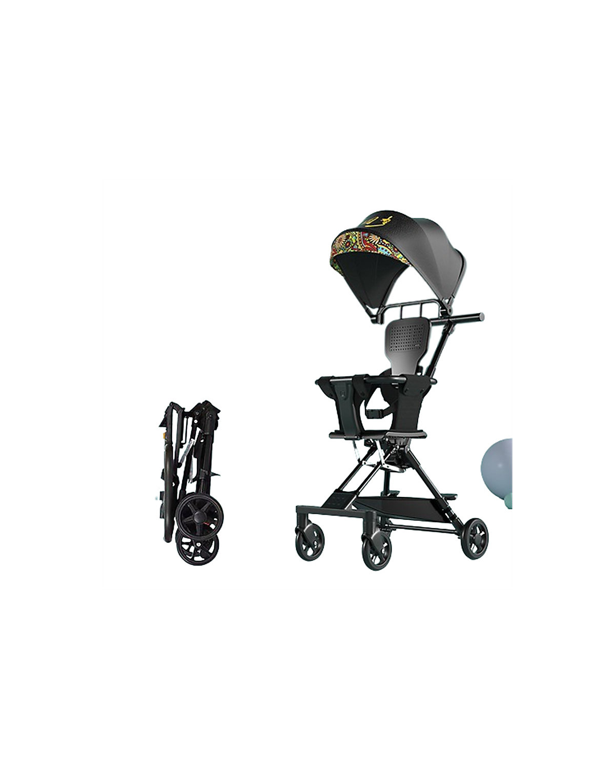 Portabler Kinderwagen Multifunktionaler Kinderwagen mit Baby Sportkinderwagen
